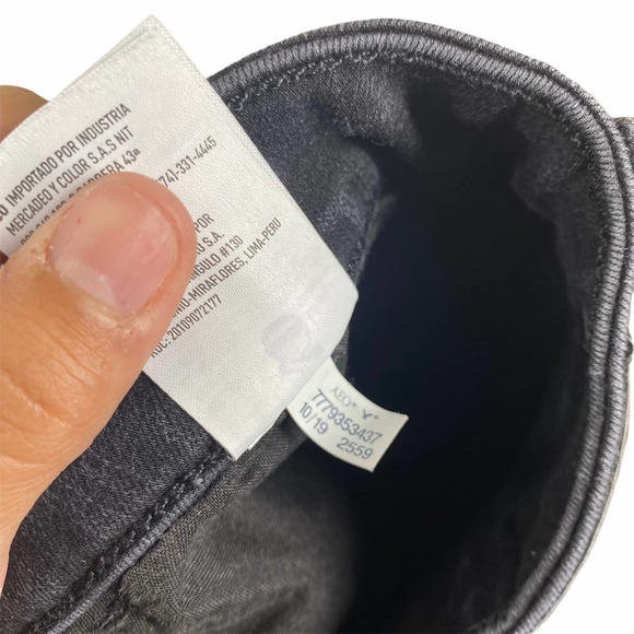 American eagle Black skinny jeans sz 6 short - Picture 9 of 10